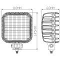 5 &quot;impermeable 12V 56W barco LED lámpara de trabajo